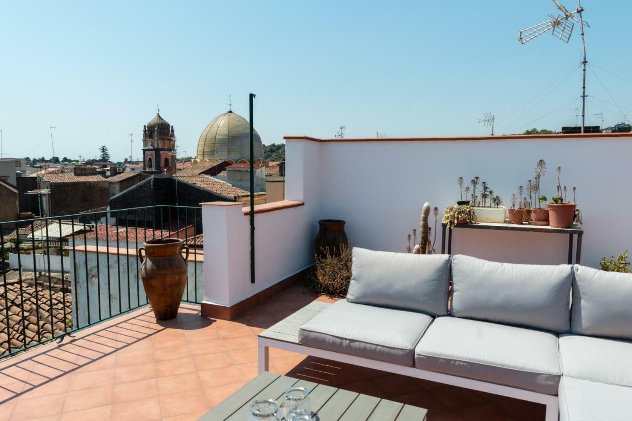 La Terrazza Dei Normanni Apartment Ачи Кастело Екстериор снимка